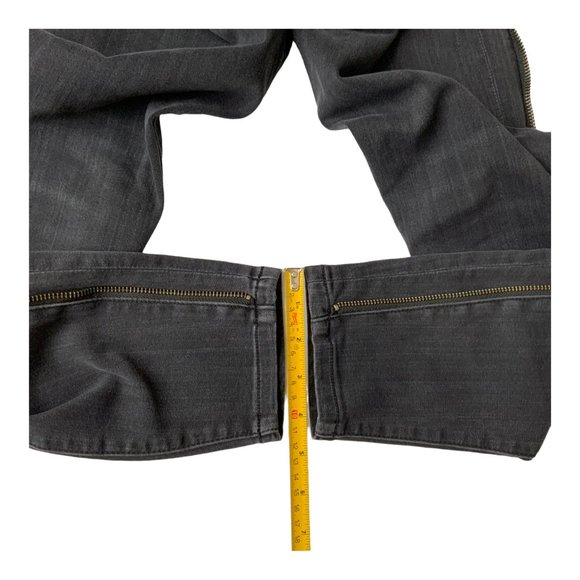 Liverpool Zipper Trim Abby Hi Rise The Ankle Skinny Jeans \ Size 8 - Picture 8 of 15